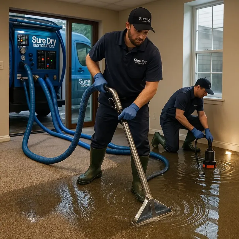 Water Extraction and Removal process in Ormond Beach, FL